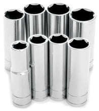 Load image into Gallery viewer, Performance Tool 8PC 1/2" DR SAE DW SOCKET SET W32300 - Side View