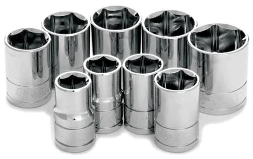 Performance Tool 9PC 1/2" DR SAE SOCKET SET W32002