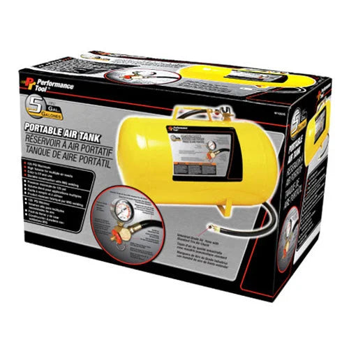 Performance Tool Air Tank Portable W10005 - Side View