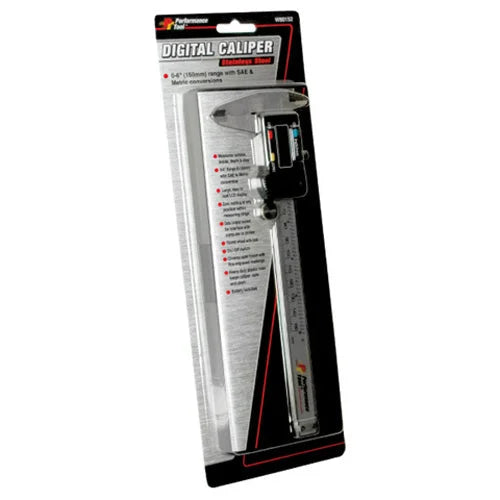Performance Tool Digital Caliper w/Case W80152 - Main Product View