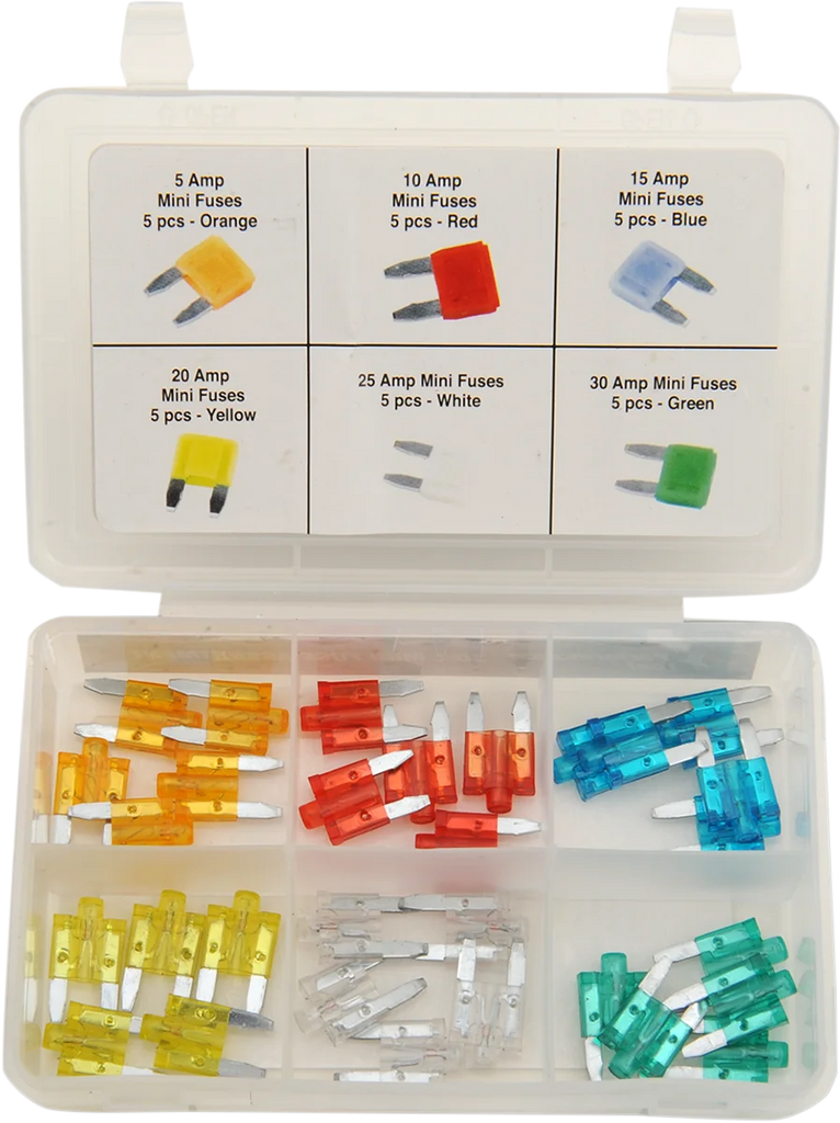 Performance Tool Fuse Assortment - Mini - LED - 30 Pack