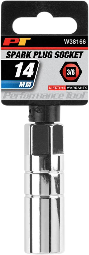 Performance Tool Socket - Spark/Plug - 14 mm - Side View
