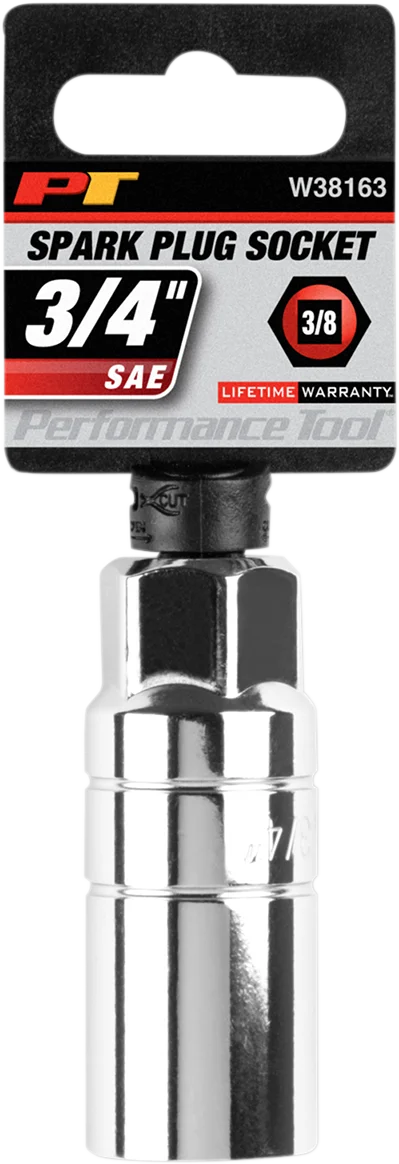 Performance Tool Socket - Spark/Plug - 3/4" W38163 - Side View