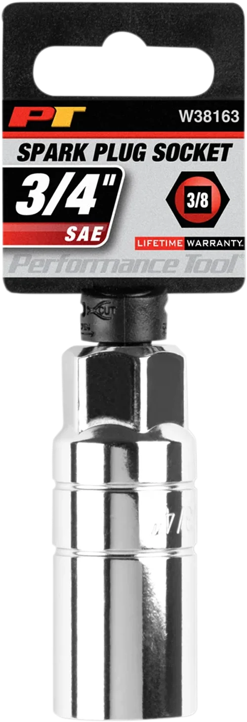 Performance Tool Socket - Spark/Plug - 3/4" W38163 - Side View