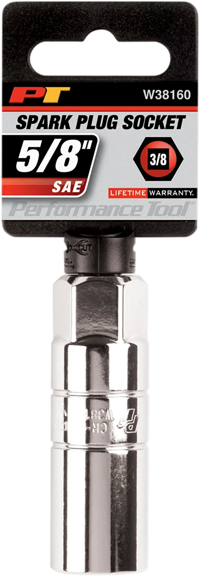 Performance Tool Socket - Spark/Plug - 5/8" W38160 - Side View