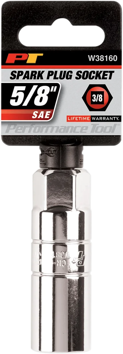 Performance Tool Socket - Spark/Plug - 5/8" W38160 - Side View