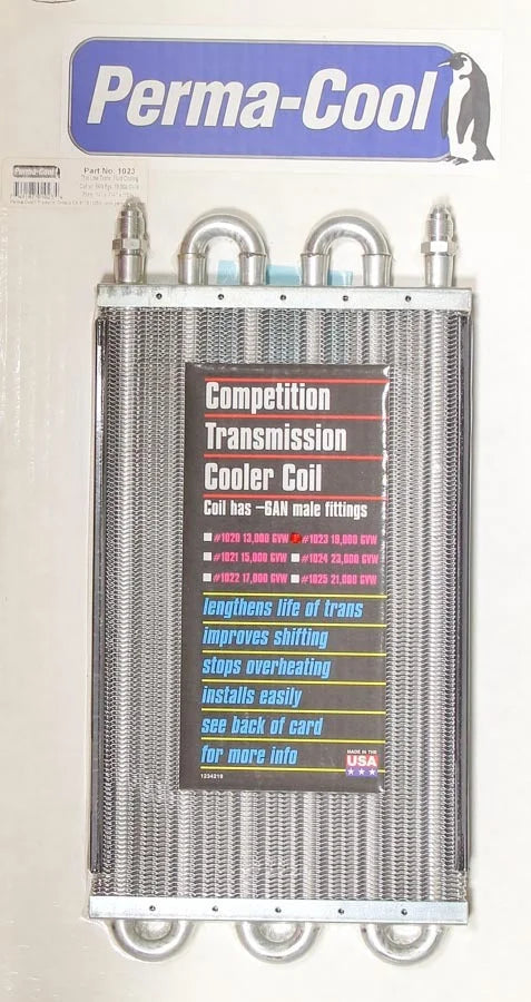 Perma-Cool Competition Oil Cooler -6AN GVW 19000 1023