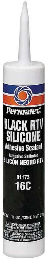 Permatex 11 Oz Black Silicone 81173