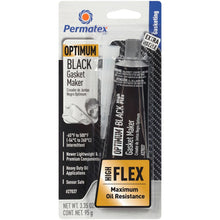 Load image into Gallery viewer, Permatex Optimum Black RTV 3 Oz Silicone 27037