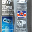 Load image into Gallery viewer, Permatex Ultra Grey Gasket Maker 3.5 oz Carded Tube 82194