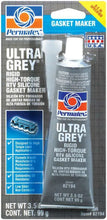 Load image into Gallery viewer, Permatex Ultra Grey Gasket Maker 3.5 oz Carded Tube 82194