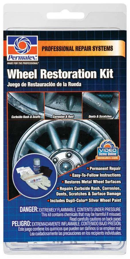 Permatex Wheel Restore Kit Silver 09142