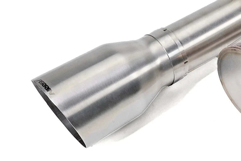 Perrin 22-25 Subaru WRX Single Exit Catback Exhaust - Side View