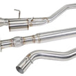 Load image into Gallery viewer, Perrin 22-25 Subaru WRX Single Exit Catback Exhaust - Back View