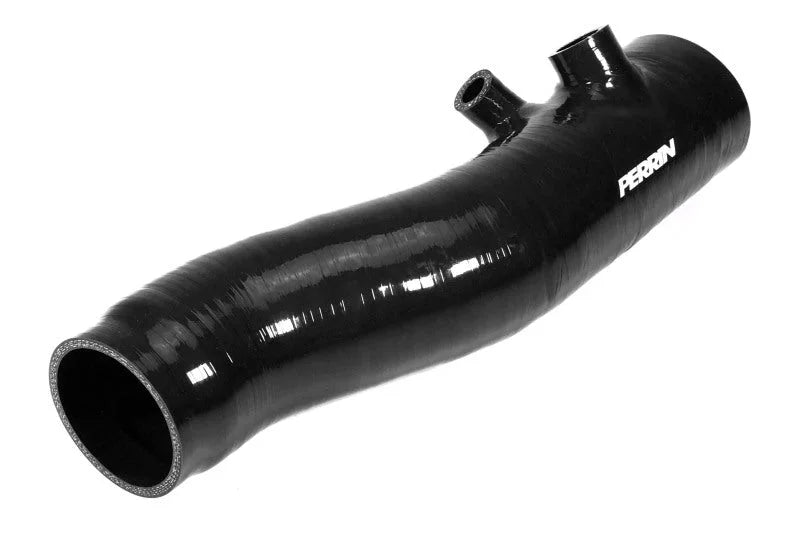 Perrin Long Type Turbo Inlet Hose - Black fits 2022+ Subaru WRX - Installation View