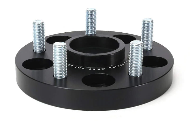 Perrin Performance 60.1mm CB / 5x114.3 BP Wheel Spacers - 20mm fits 2023-2026 Toyota GR Corolla - Installation View