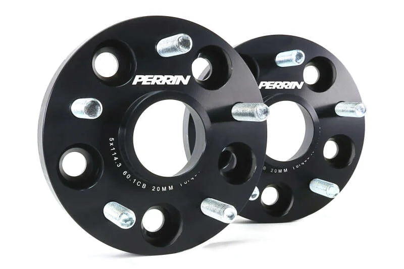Perrin Performance 60.1mm CB / 5x114.3 BP Wheel Spacers - 20mm fits 2023-2026 Toyota GR Corolla - Additional View 7