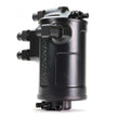 Load image into Gallery viewer, Perrin Performance Air Oil Separator - Black fits 2002-2021 Subaru WRX / 2004-2021 Subaru STI - Side View