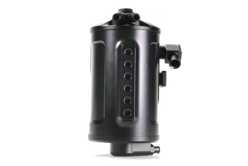 Perrin Performance Air Oil Separator - Black fits Subaru BRZ / Toyota GR86 / 86 / Scion FR-S - Back View