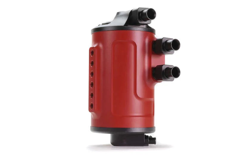 Perrin Performance Air Oil Separator - Red fits 2002-2021 Subaru WRX / 2004-2021 Subaru STI - Main Product View