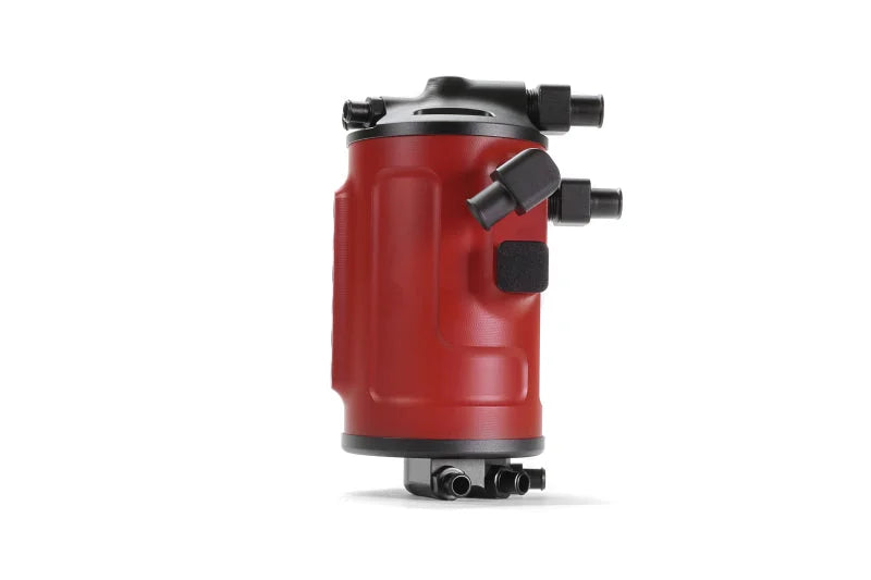 Perrin Performance Air Oil Separator - Red fits Subaru BRZ / Toyota GR86 / 86 / Scion FR-S - Installation View