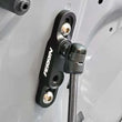 Load image into Gallery viewer, Perrin Performance High-Lift Hood Brackets (Black) fits 2015+ Subaru Wrx, STI - Back View