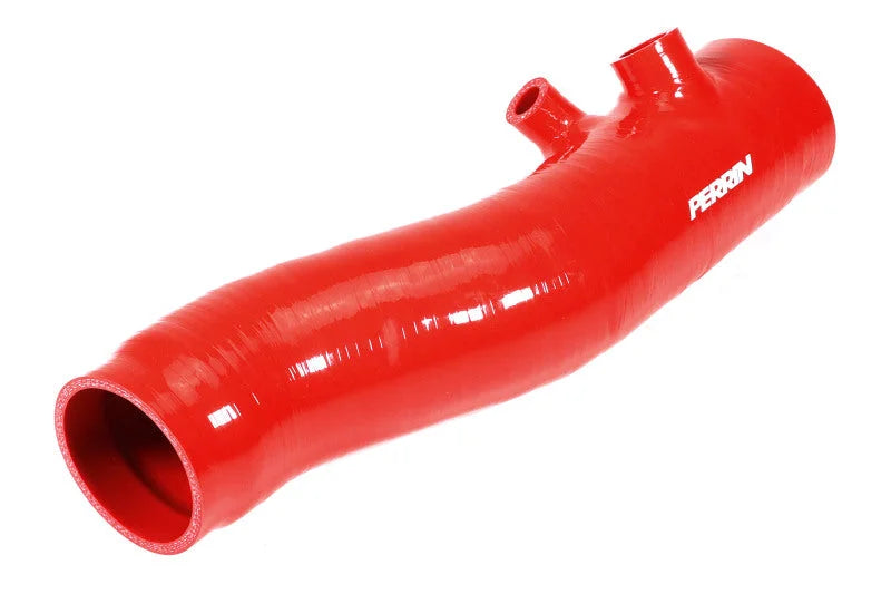 Perrin Performance Long Type Turbo Inlet Hose - Red fits 2022+ Subaru WRX - Additional View 9