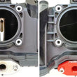 Load image into Gallery viewer, PERRIN 22-26 Subaru WRX / 20-26 Ascent &amp; OBXT &amp; Legacy XT Low Profile Intake Return Nozzle - Red - Detail View