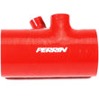 Load image into Gallery viewer, Perrin Performance Short Type Turbo Inlet Hose - Red fits 2022-2025 Subaru WRX - Main Product View