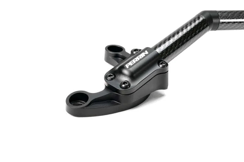 Perrin Performance Strut Brace - Carbon Fiber fits 2022-2025 Subaru WRX - Side View