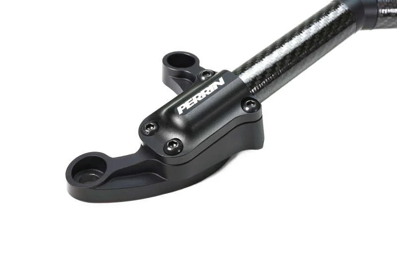Perrin Performance Strut Brace - Carbon Fiber fits 2022-2025 Subaru WRX - Installation View