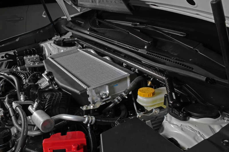 Perrin Performance Strut Brace - Carbon Fiber fits 2022-2025 Subaru WRX - Additional View 5