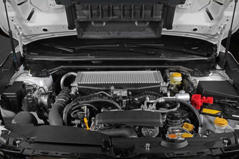 Perrin Performance Strut Brace - Carbon Fiber fits 2022-2025 Subaru WRX - Additional View 6