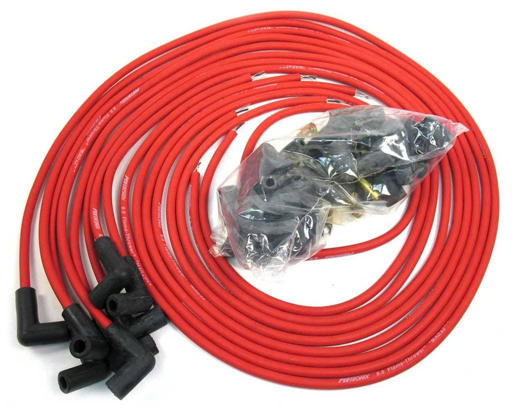 Pertronix 8MM Universal Wire Set - Red 808490