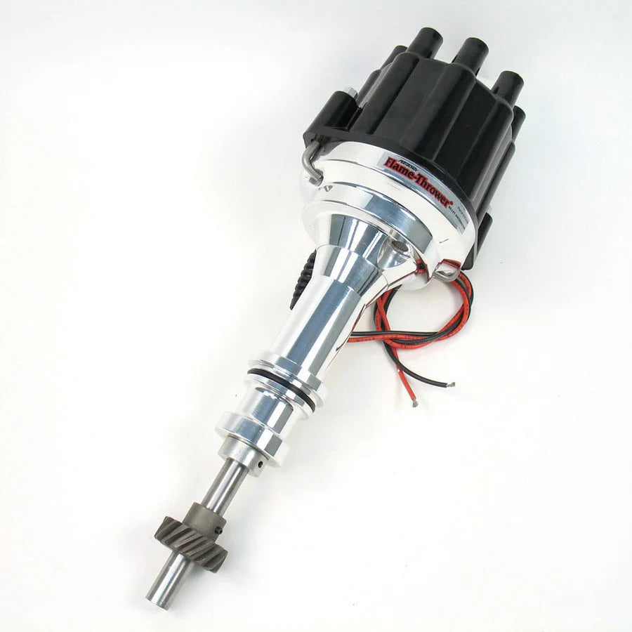 Pertronix BBF Billet Distributor w/Black Cap - Marine D232800