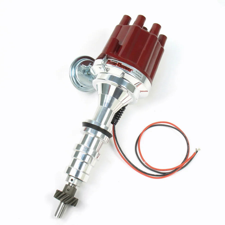 Pertronix Billet Dist. w/Red Cap D133701 fits Bbf Fe