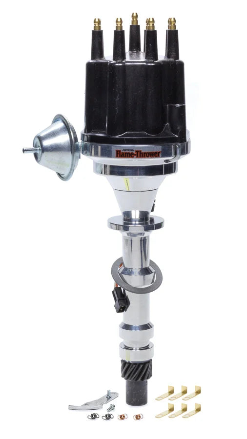 Pertronix Billet Distributor Black Male Cap D301710 fits Chevy 348/409