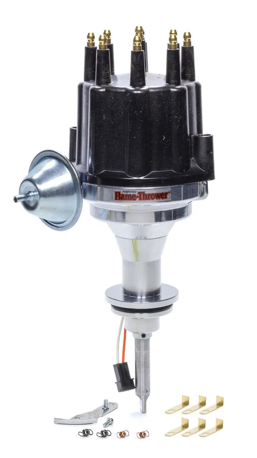 Pertronix Billet Distributor SBM 273-360  Black Male Cap D341710