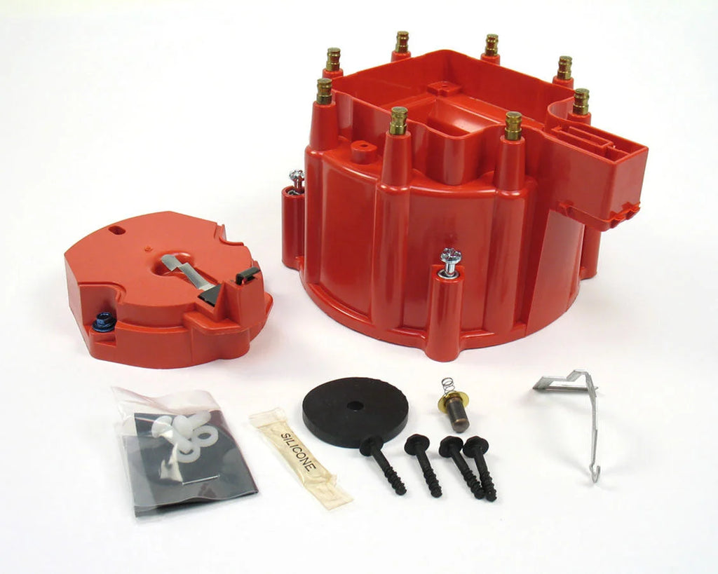 Pertronix Cap & Rotor Kit - Red D4001 fits Gm V8