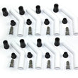 Load image into Gallery viewer, Pertronix Ceramic Spark Plug Boot Kit 45-Deg 8pk White 8503HT-8