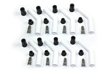 Load image into Gallery viewer, Pertronix Ceramic Spark Plug Boot Kit 45-Deg 8pk White 8503HT-8