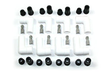 Load image into Gallery viewer, Pertronix Ceramic Spark Plug Boot Kit 90-Deg 8pk White 8501HT-8