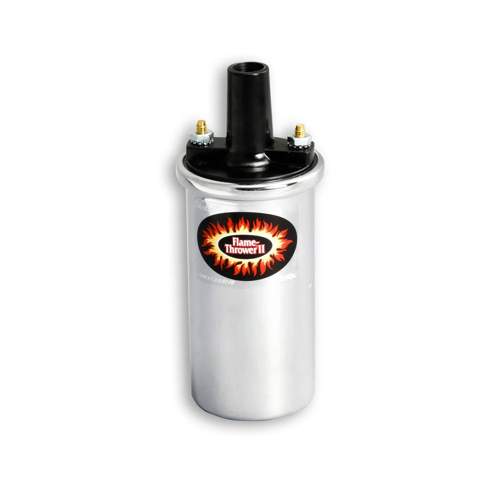 Pertronix Coil F-T II (0.6 ohm) chrome 45001 - Side View