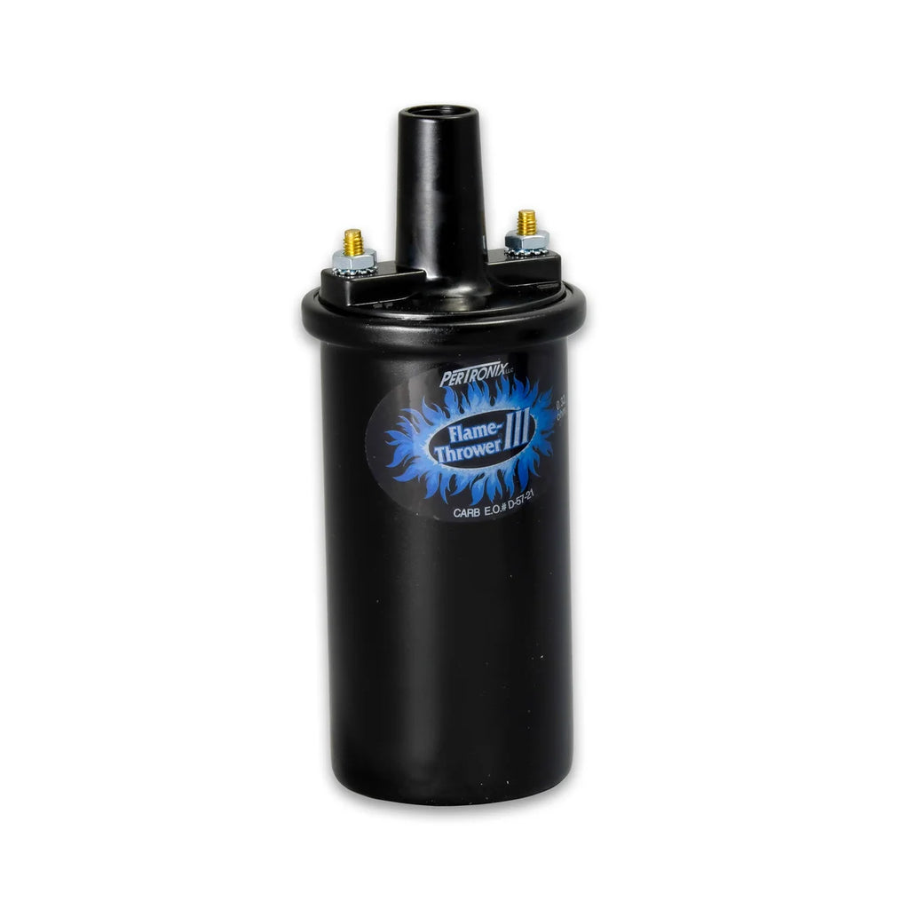 Pertronix Coil F-T III (0.32 ohm) black 44011 - Side View