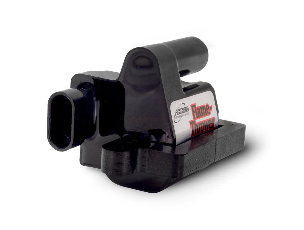 Pertronix Coil Flame-Thrower GM LS Truck; Square; Set of 8; 1999-07 30818 - Side View