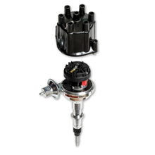 Load image into Gallery viewer, Pertronix Dist Billet AMC/Jeep/IH L6 Vac Blk Cap D161700 - Installation View
