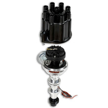 Load image into Gallery viewer, Pertronix Dist Billet Cadillac 331-390 (1954 - 63) blk cap D170700 - Installation View