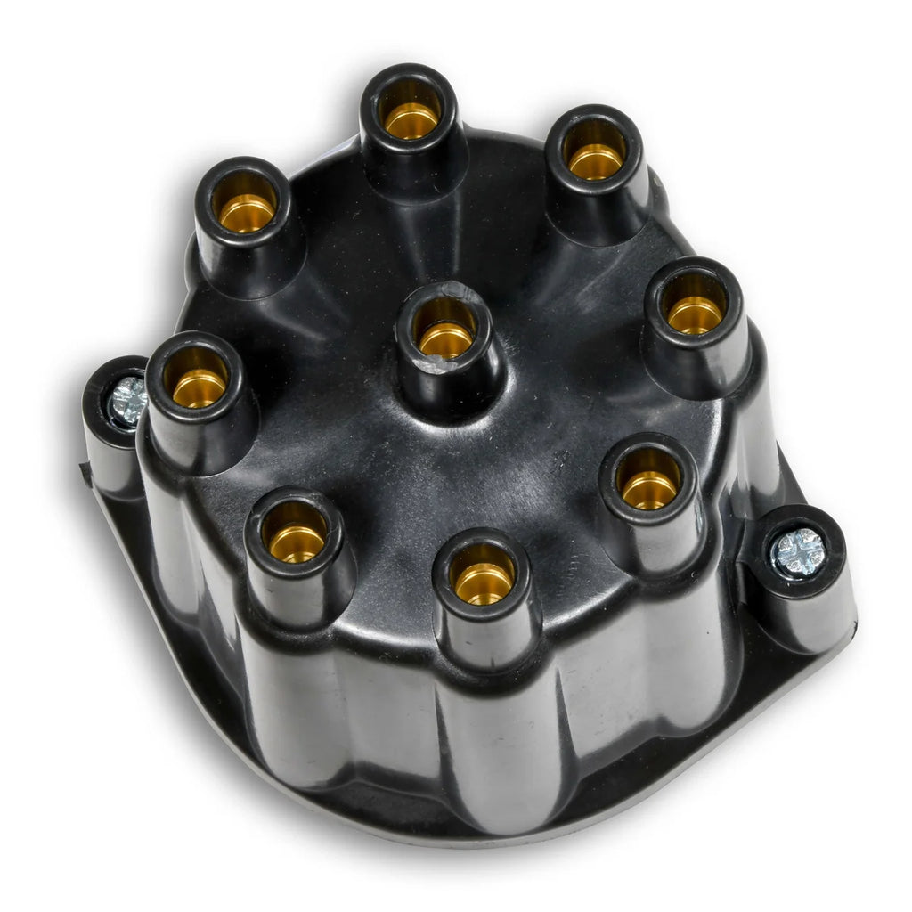 Pertronix Dist Billet Chrysler 331, 354 Hemi black cap D145700 - Side View