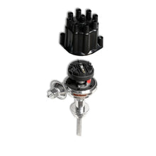 Load image into Gallery viewer, Pertronix Dist Billet Chrysler 392 Hemi black cap D144700 - Installation View