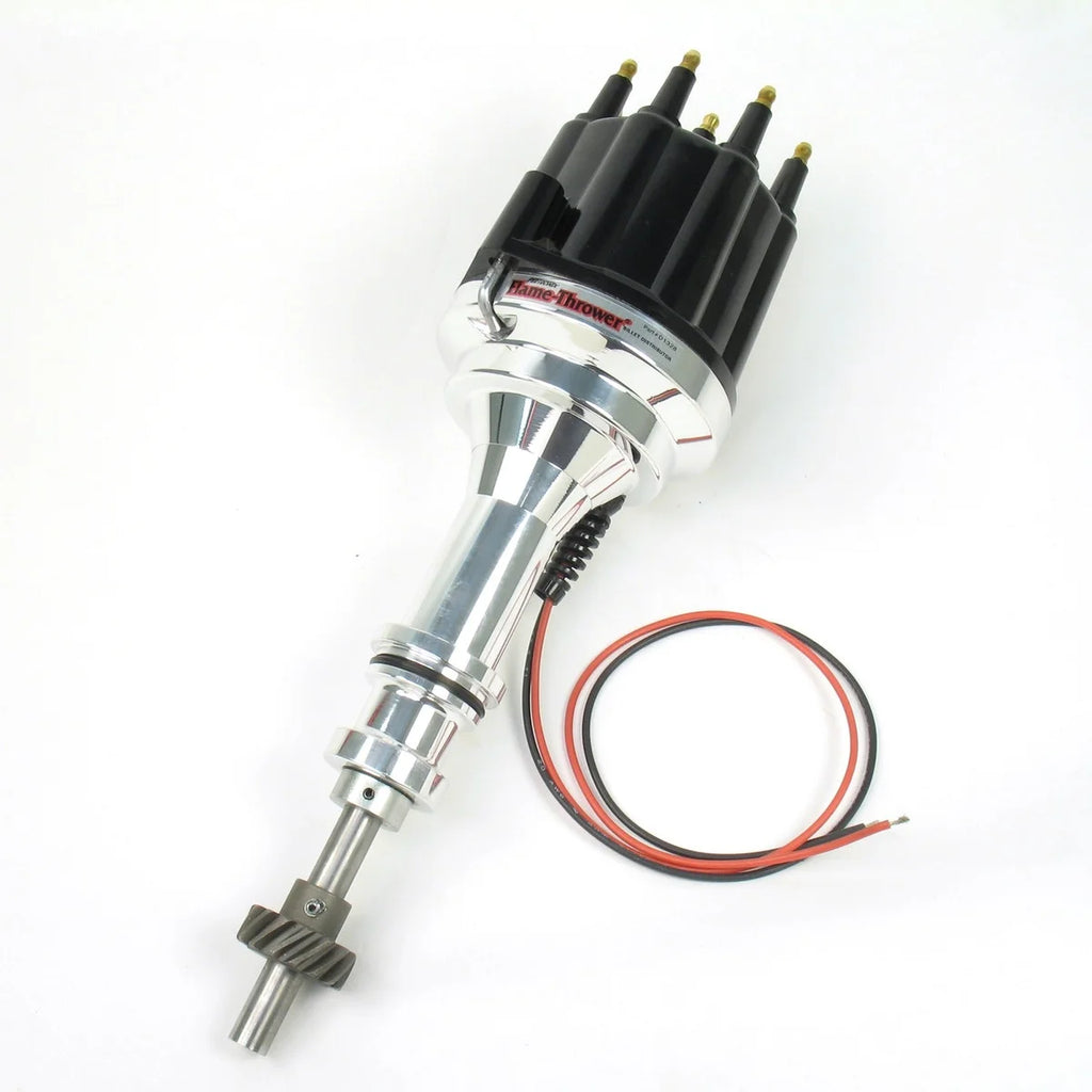 Pertronix Dist Billet Ford 351C No/Vac blk M cap D132810 - Main Product View